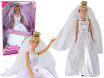 Lėlė Anlily Wedding Dress, 31 cm, balta sp.