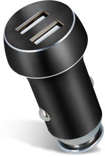 Automobilinis įkroviklis Forever, 2 x USB, juoda sp.
