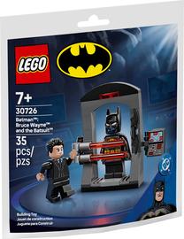 Konstruktorius LEGO® Batman™: Bruce Wayne™ and the Batsuit™ 30726, 35 vnt.