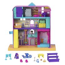 Кукольный домик Mattel Polly Pocket GVY51, многоцветный