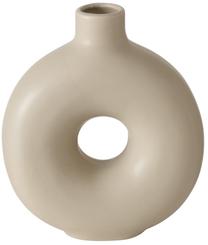 Dekoratyvinė vaza Boltze Lanyo, 20 cm, smėlio sp.