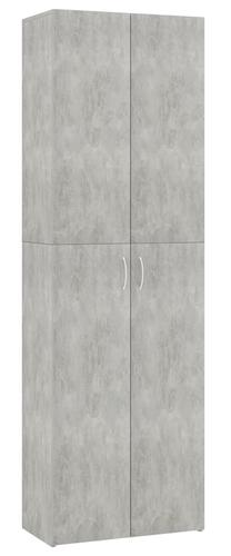 Biuro spinta VLX 800301, pilka, 60 cm x 32 cm x 190 cm