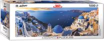Dėlionė Eurographics AirPano Santorini, Greece 6010-5300, 99 cm x 33 cm, 1000 vnt., įvairių spalvų
