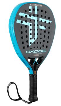 Padel tenisa rakete Oxdog Ultimate Match 2023, zila krās./melna krās.