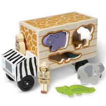Развивающая игра Melissa & Doug Wooden Play Set, 11.4 см, многоцветный