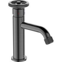 Смеситель для раковины Laveo Muro Low, графитовый цв.