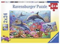 Dėlionė 2in1 Ravensburger Underwater Beauty, 48 vnt.