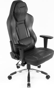 Žaidimų kėdė AKRacing Obsidian, juoda