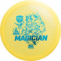 Диск для гольфа Discmania Premium Magician 6/4/0/2, желтый цв.