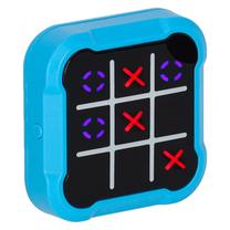 Elektroniskā spēle Fun Tic Tac Toe, 9.5 cm, zila krās.