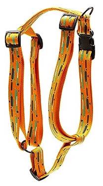 Petnešos šunims Karlie Art Sportiv Plus Stripes, oranžinė sp., 250 - 400 mm x 10 mm, XS