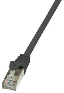 Laidas Logilink Patch Cable Cat.6 F/UTP EconLine RJ-45 8P8C, RJ-45 8P8C, 7.5 m, juoda sp.