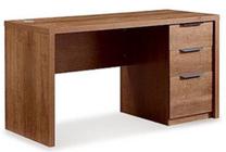Kirjutuslaud sahtlitega MN Oak 1811-14, 140 cm x 70 cm, 76 cm, tamm v.
