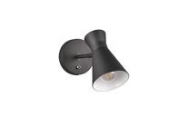 Valgusti seinale Trio Enzo R20781732, E27, 1 x 10 W, must v. / must v.