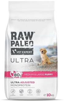 Сухой корм для собак VetExpert Raw Paleo Ultra Medium & Large Puppy Pork, свинина, 10 кг