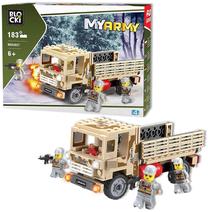 Конструктор Blocki My Army Military Truck KB84027, 183 шт., многоцветный