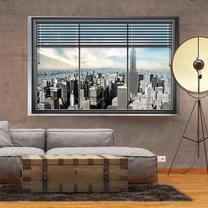 Fototapete Artgeist New York Window, 175 cm x 175 cm