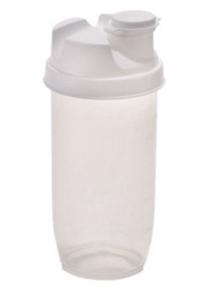 Sporta pudeles un šeikeri Plast Team 1052, balta krās., plastmasa, 0.5 l