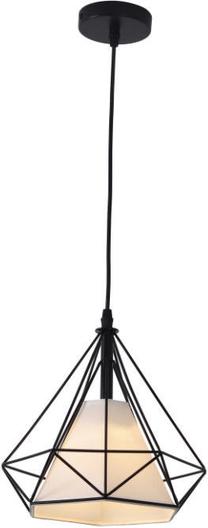 Valgusti rippuv Light Prestige Nola LP-076/1P BK 5907796364468, E27, 1 x 60 W, must v. / beež v.