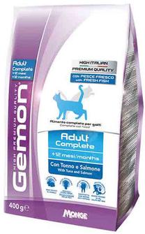 Sausā kaķu barība Monge Gemon Adult Complete, zivs, 1.5 kg