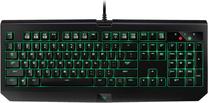 Vadu spēļu tastatūra Razer BlackWidow BlackWidow Ultimate 2017 Razer Green, EN/DE, melna krās.
