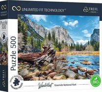Dėlionė Trefl Unlimited Fit Technology Yosemite National Park, 34 cm x 48 cm, 500 vnt., įvairių spalvų