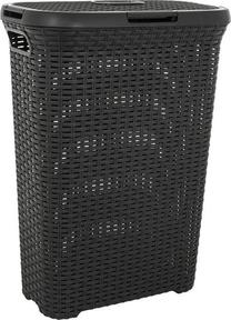 Skalbinių dėžė Curver, 40 l, ruda sp., 26.5 cm x 44.8 cm x 61.5 cm