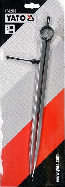 Cirkulis Yato YT-72108, sudraba krās.