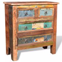 Spintelė VLX Solid Wood 241136, įvairių spalvų, 65 cm x 30 cm x 70 cm