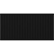 Radiatorius Mexen CH10 Hygiene, 140 cm x 40 cm, šoninio pajungimo, 605 W, juoda sp.
