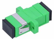 Adapteris Extralink SC/APC Single Mode, Simplex, žalia sp.