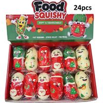 Sensorinis spaudomas žaislas Squishy Peanut, 9.5 cm, (spalva/dizainas parenkami atsitiktine tvarka)