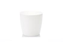 Gėlių vazonas Patrol FLOWER POT LOBELIA CLASSIC D16 WHITE, plastikinis, balta sp.