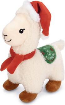 Žaislas šuniui, pliušinis Beeztees Christmas Llama 2400014, 22 cm, balta sp.