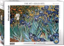 Dėlionė Eurographics Fine Art Vincent Van Gogh Irises, 67.6 cm x 48.9 cm, 1000 vnt., įvairių spalvų