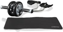 Pilvo preso treniruoklis Gymstick 62014, 32 cm, 0.00053 kg, juoda sp., 2 vnt.