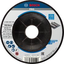 Slīpēšanas disks Bosch Pro, 115 mm x 6 mm x 22 mm