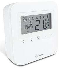 Termostats Salus Controls, stiprināms pie sienas, balta krās., 8.5 cm, 5 - 35 °C