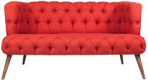 Sofa Hanah Home West Monroe 558ZEN1229, raudona sp., 75 x 140 cm x 76 cm