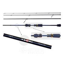 Spiningas Akara Teuri Travel TX-30, 228 cm, 106 g, mėlyna sp./juoda sp.
