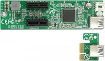 DeLOCK Riser card PCIe to 2xPCIe x1
