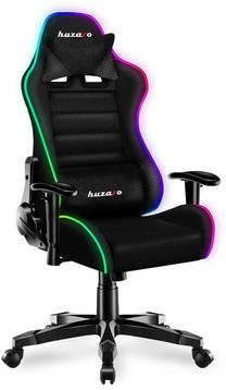 Игровой стул Huzaro Ranger 6.0 RGB Mesh, 50 x 48 x 109 - 117 см, черный цв.