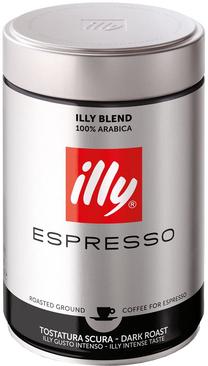 Malta kava Illy Espresso Dark Roast, 0.25 kg