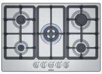 Gāzes plīts virsma Siemens iQ300 EG7B5QB90