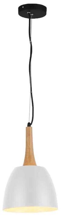 Valgusti rippuv AZzardo Prato AZ1333, E27, 1 x 60 W, valge v. / pruun v., 22 x 22 cm