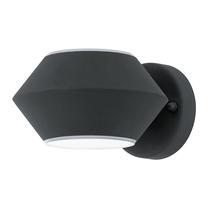 Sieninis lauko šviestuvas Eglo Nocella, 2.5W, LED, IP44, juoda sp., 21 cm x 11 cm