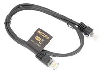Laidas Accura RJ-45 8P8C, RJ-45 8P8C, 1 m, juoda sp.