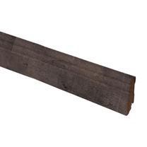 Плинтус 907D 63000299, 240 см x 6 см x 1.2 см, темно-коричневый цв.