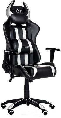 Spēļu krēsls Diablo Horn X-One, balta krās./melna krās.