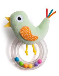 Barškutis Taf Toys Bird, įvairių spalvų